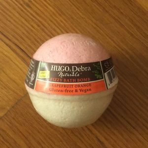 Hugo & Debra naturals bath bomb grapefruit orange